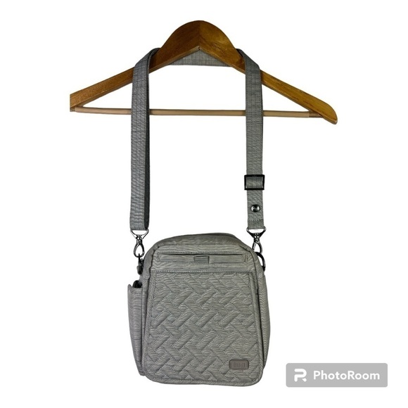Lug Silver/Grey Flapper Crossbody/Belt Bag - Picture 1 of 12